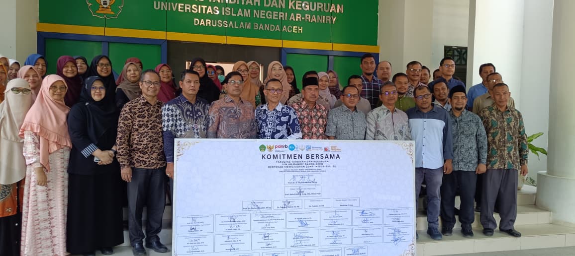 Perkuat Tata Kelola Clean Governance, Prodi PIAUD UIN Ar-Raniry Deklarasikan Komitmen Zona Integritas
